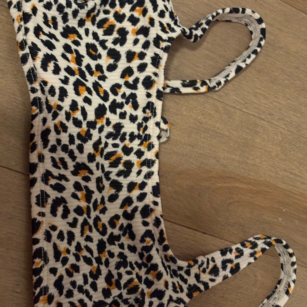 Leopard Print Kids One Piece